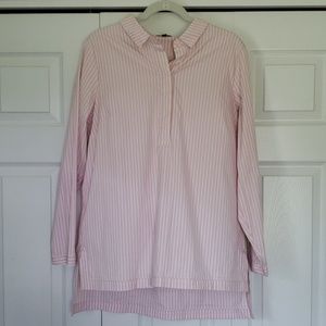The Limited tunic.  Pink and white stripe.  Large.
